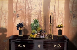 Обои P011401-6 фото в интерьере гостиной превью