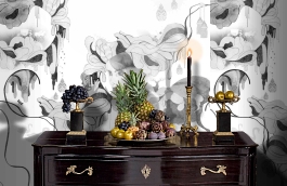 Обои P030302-6 фото в интерьере гостиной превью