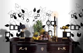 Обои P121202-6 фото в интерьере гостиной превью