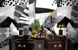 Обои P150502-6 фото в интерьере гостиной превью