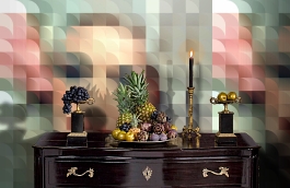 Обои P150801-6 фото в интерьере гостиной превью