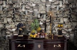 Обои P190301-6 фото в интерьере гостиной превью