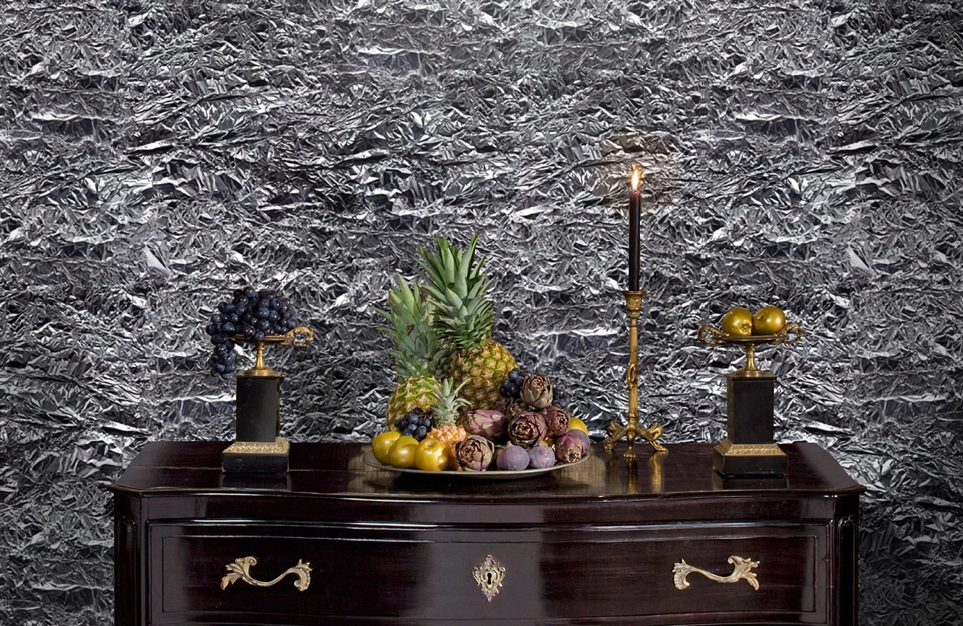 Обои P191201-6 фото в интерьере гостиной