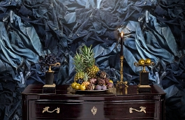 Обои P191301-6 фото в интерьере гостиной превью