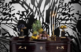 Обои P201901-6 фото в интерьере гостиной превью