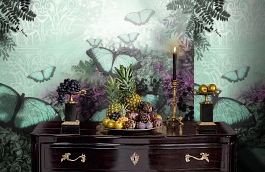 Обои P231801-6 фото в интерьере гостиной превью