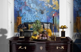 Обои P250101-6 фото в интерьере гостиной превью