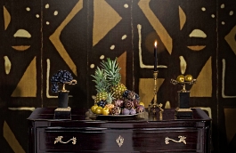 Обои UE81506M фото в интерьере гостиной превью