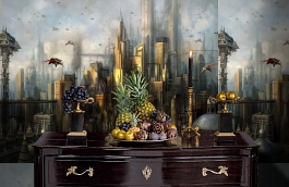 Обои 1454 lev5 406 фото в интерьере гостиной превью