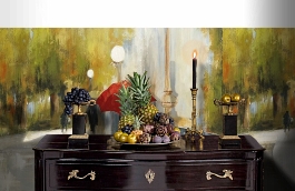 Обои 1536 lev6 806 фото в интерьере гостиной превью