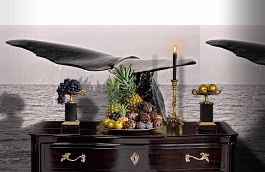 Обои 1549 lev6 806 фото в интерьере гостиной превью