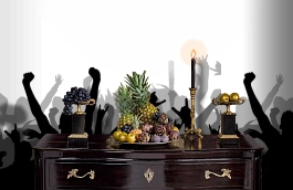 Обои 892901 фото в интерьере гостиной превью