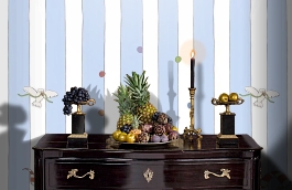 Обои 46507 фото в интерьере гостиной превью