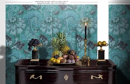 Обои MRV-03-6 фото в интерьере гостиной превью