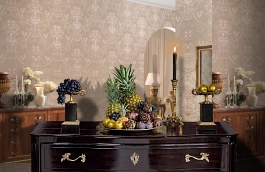 Обои EST1 фото в интерьере гостиной превью