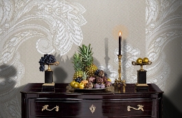 Обои KT-8641-8001 фото в интерьере гостиной превью