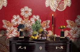 Обои KT-8641-8401 фото в интерьере гостиной превью