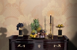 Обои 305-814 фото в интерьере гостиной превью