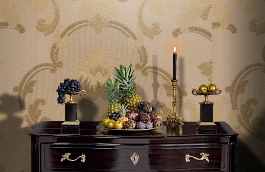 Обои 305-815 фото в интерьере гостиной превью