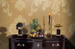 Обои 305-865 фото в интерьере гостиной превью