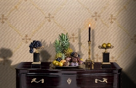 Обои 310-815 фото в интерьере гостиной превью