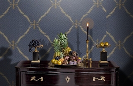 Обои 310-85 фото в интерьере гостиной превью