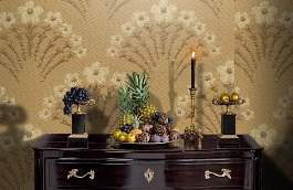 Обои 310-865 фото в интерьере гостиной превью