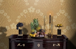 Обои 311-86 фото в интерьере гостиной превью