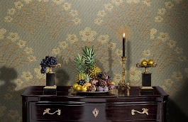 Обои 311-87 фото в интерьере гостиной превью