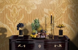 Обои M128-224 фото в интерьере гостиной превью