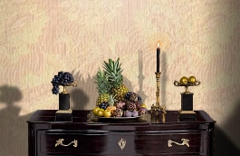 Обои M128-404 фото в интерьере гостиной превью