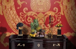 Обои M325-84 фото в интерьере гостиной превью