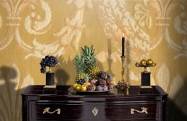 Обои M325-86 фото в интерьере гостиной превью