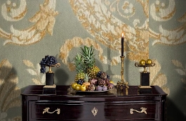 Обои M325-875 фото в интерьере гостиной превью