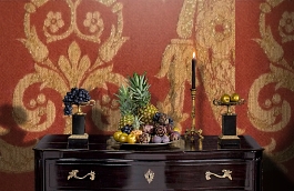 Обои M325-885 фото в интерьере гостиной превью