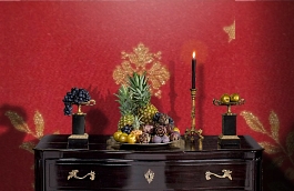 Обои M328-845 фото в интерьере гостиной превью