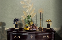 Обои M328-87 фото в интерьере гостиной превью