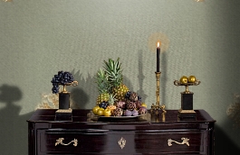 Обои M328-875 фото в интерьере гостиной превью