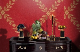 Обои M329-845 фото в интерьере гостиной превью