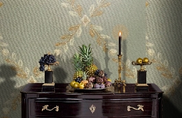 Обои M329-875 фото в интерьере гостиной превью