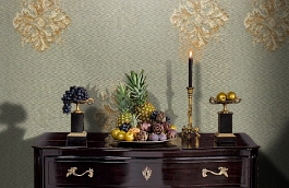 Обои M332-875 фото в интерьере гостиной превью