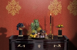 Обои M332-88 фото в интерьере гостиной превью