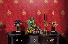 Обои M334-84 фото в интерьере гостиной превью