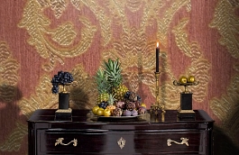 Обои M380-253 фото в интерьере гостиной превью