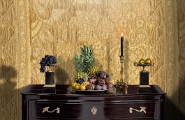 Обои M382-206 фото в интерьере гостиной превью