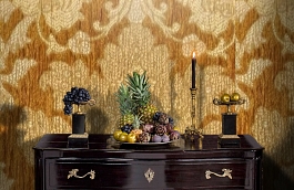 Обои M382-264 фото в интерьере гостиной превью