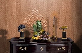 Обои M386-460 фото в интерьере гостиной превью