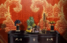 Обои M387-216 фото в интерьере гостиной превью