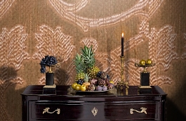 Обои M387-218 фото в интерьере гостиной превью