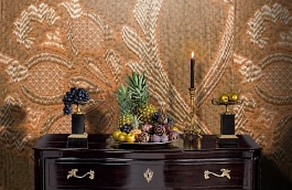 Обои M387-223 фото в интерьере гостиной превью